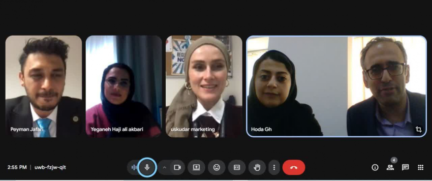 Virtual Meeting Held Between the Office of Scientific Collaborations and International Affairs of Babol Noshirvani University of Technology and Üsküdar University, Turkey